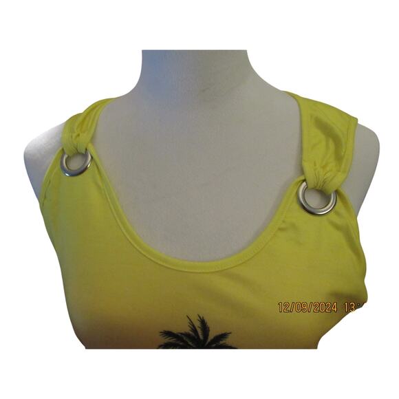 Sunny Vibes Tank – “Hello Sunshine” Design, Large - Picture 3 of 4